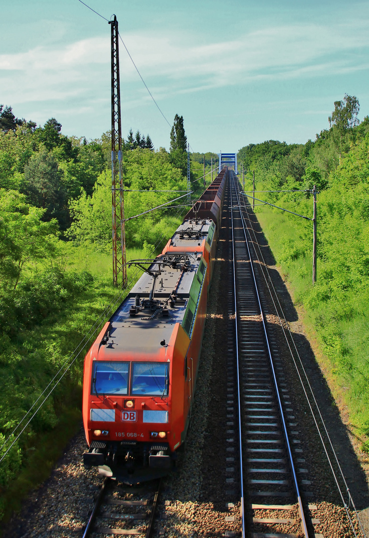 Auf Paralelfahrt mit dem eigenen Schatten...