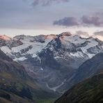 Auf Pitztaltour (5) - Alpenglühen