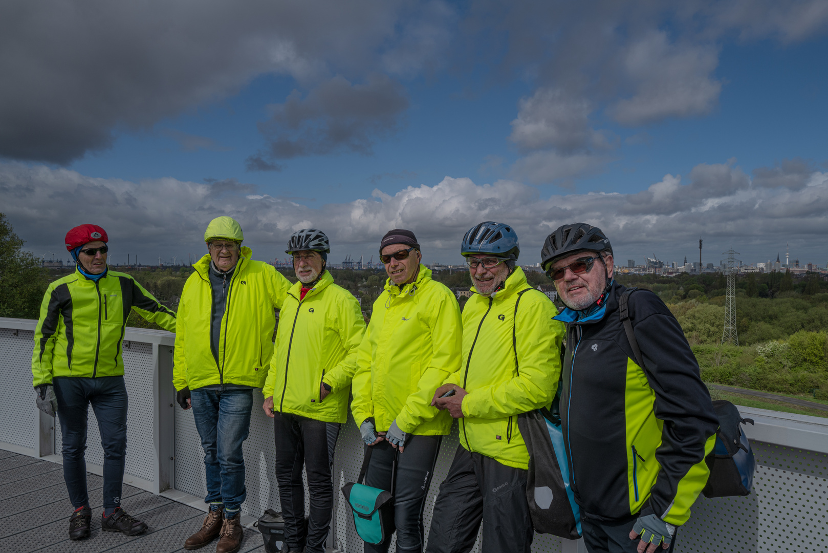 Auf Radtour mit Besichtigung des Energieberg Georgswerder