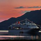 Auf Reede im Fjord