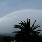 Auf Regen folgt - Sonnenschein UND Regenbogen - bitteschön !!!