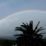 Auf Regen folgt - Sonnenschein UND Regenbogen - bitteschön !!!