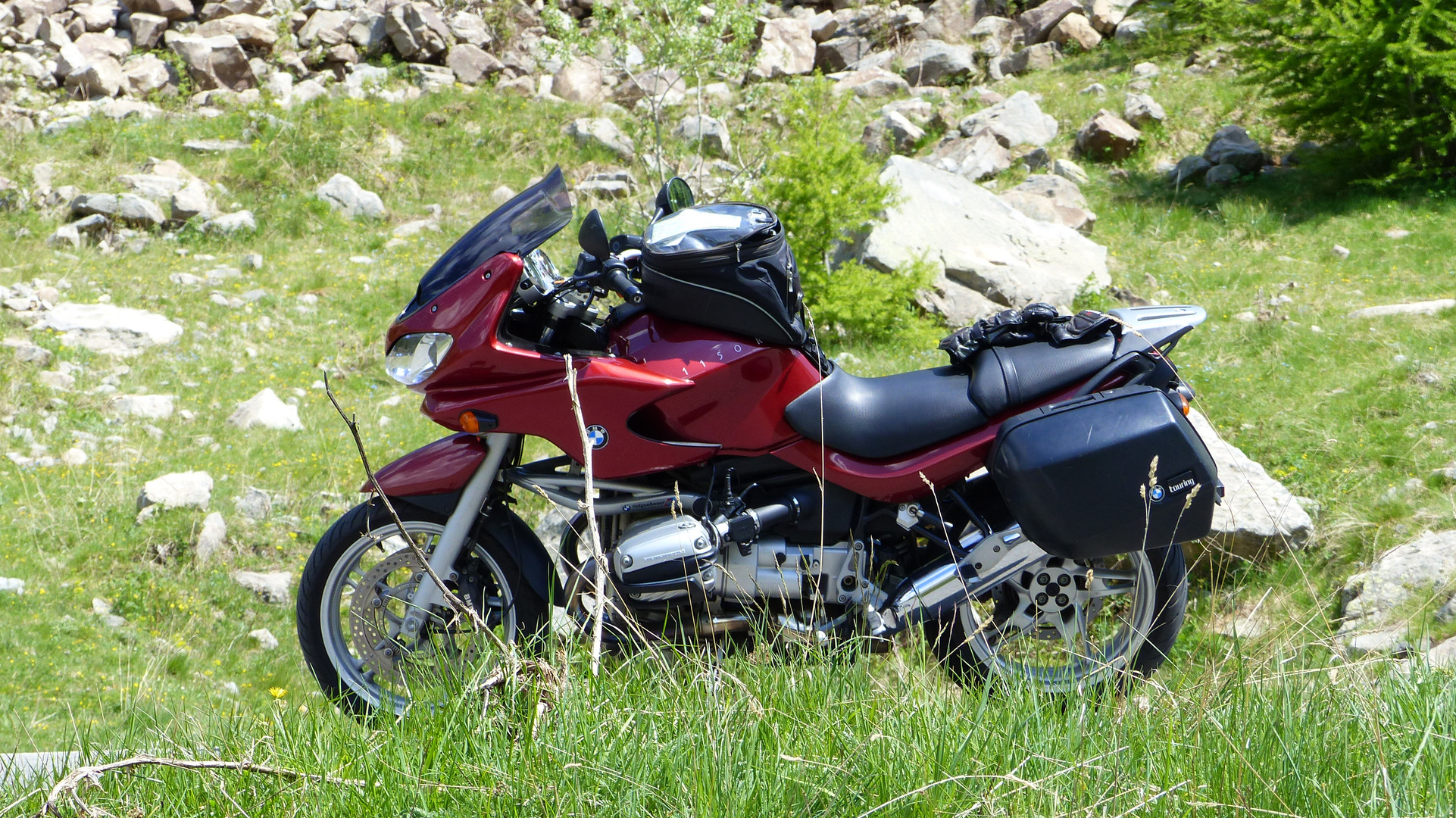 Auf Reisen BMW R1150r