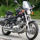 Auf Reisen Yamaha 1100 Virago