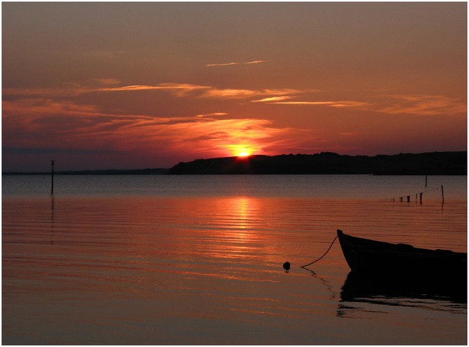 Auf Rügen am Abend