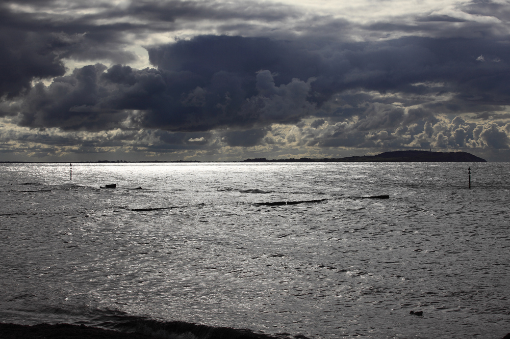 Auf Rügen-Blick nach Hiddensee