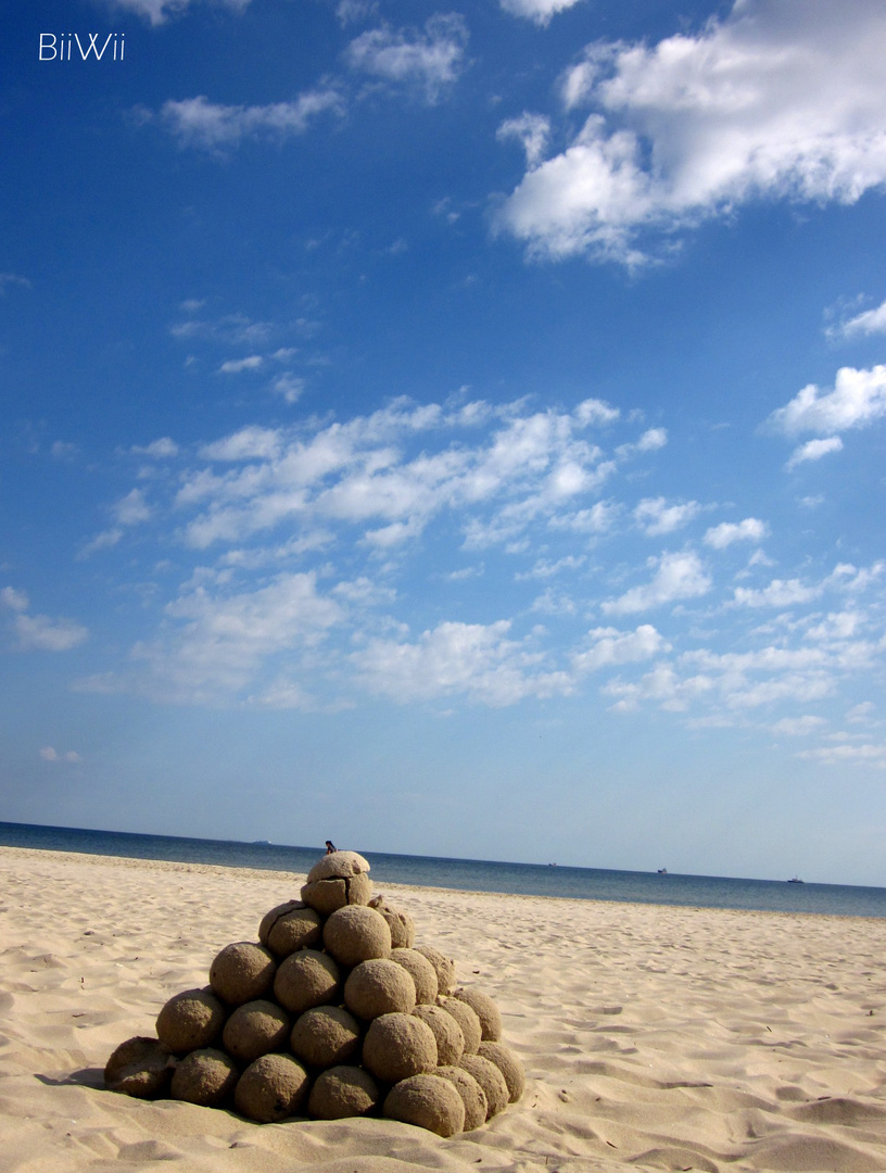 Auf Sand bauen geht doch...