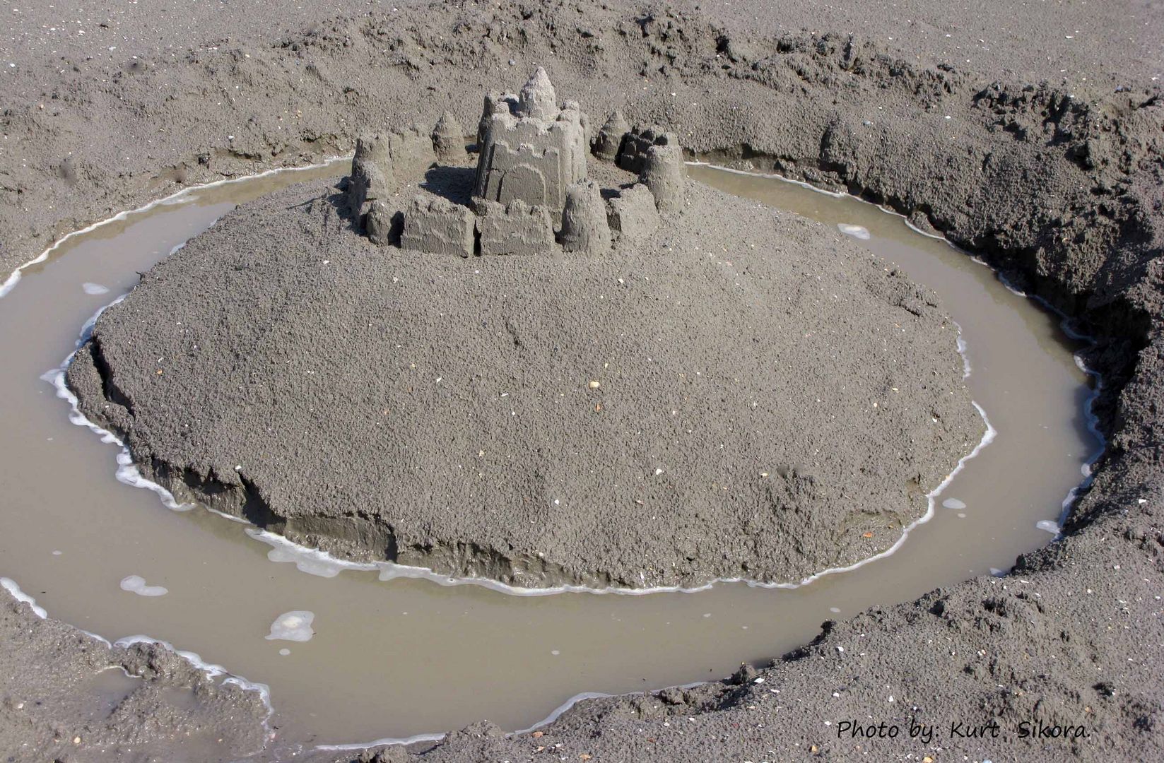 Auf Sand gebaut.