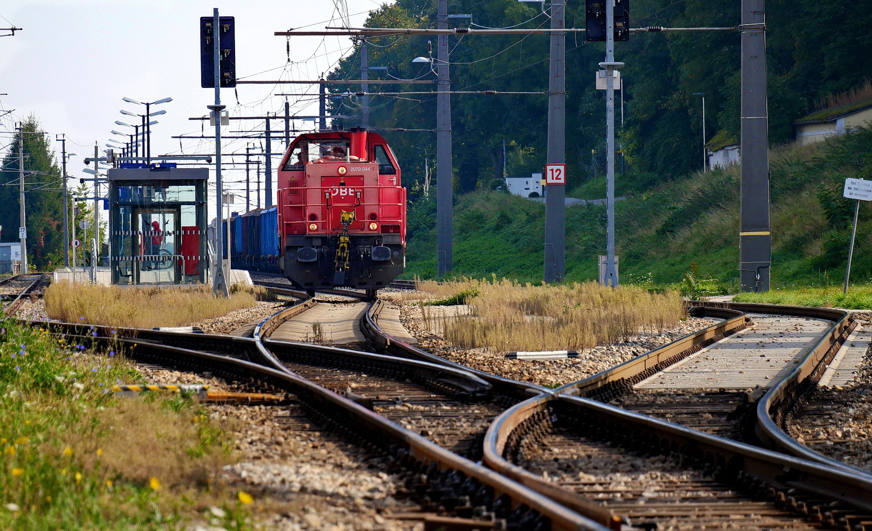 Auf Schiene