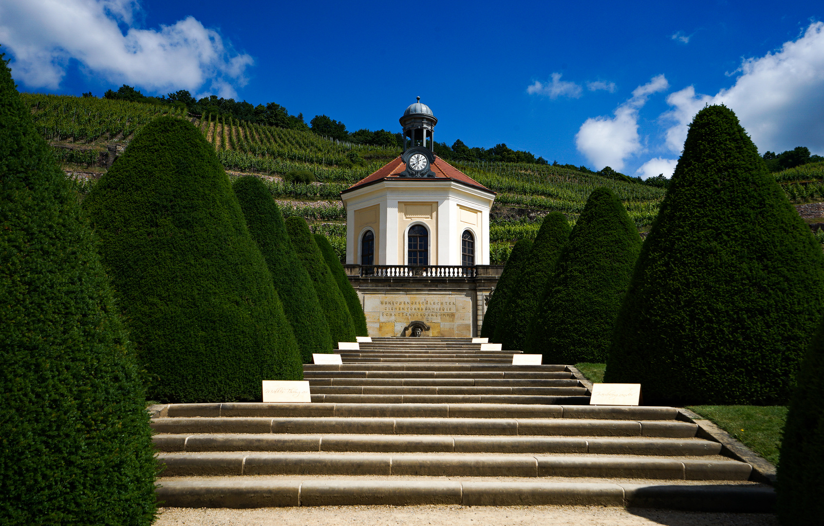 auf Schloß Wackerbarth