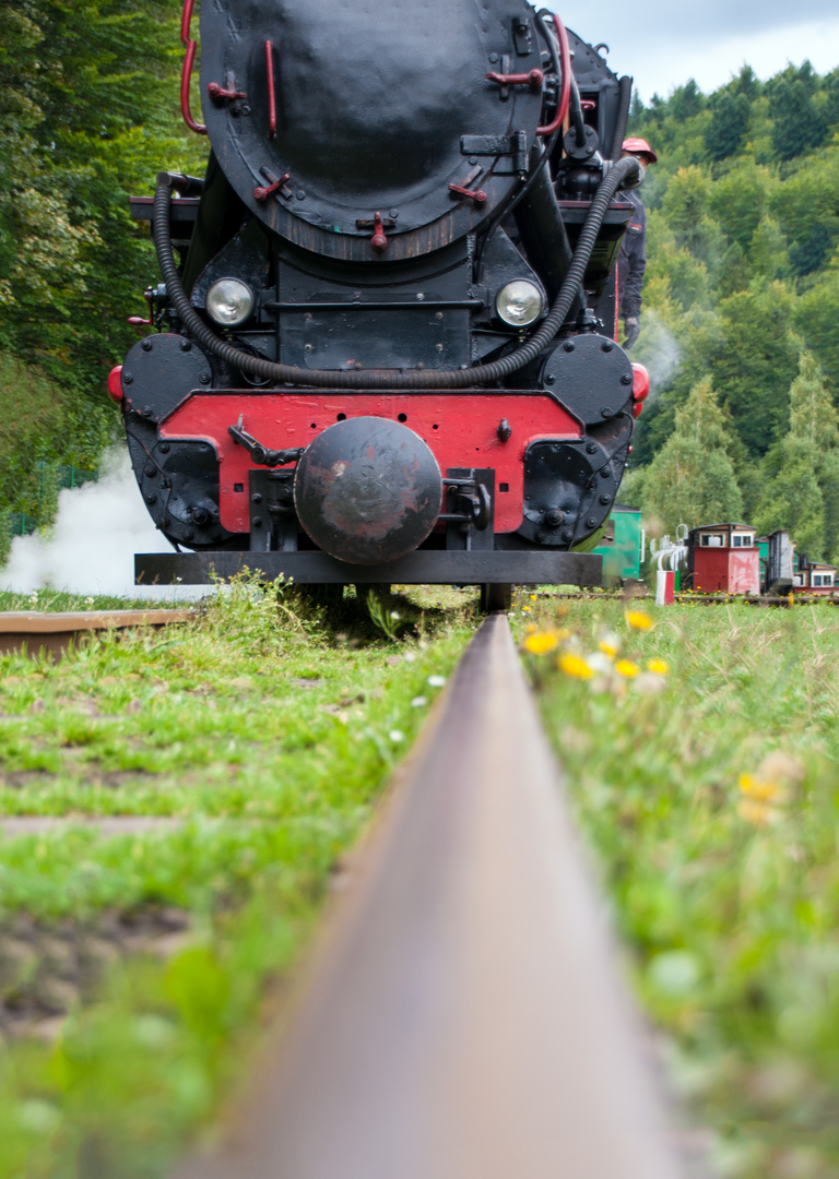 Auf schmaler Spur