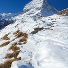 Auf Schneesuche...