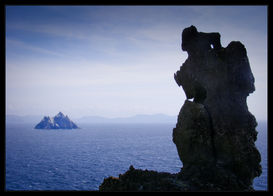 Auf Skellig Michael