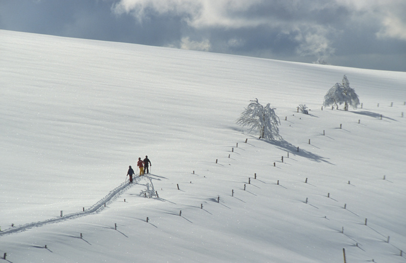 Auf Skitour...