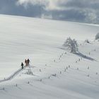 Auf Skitour...