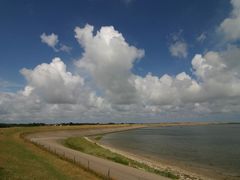 Auf Texel am Deich von De Cocksdorp