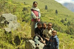 Auf Trekking in Nepal