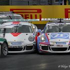 Auf Tuchfüllung beim Porsche Supercup  Frommenwiller & Engelhart