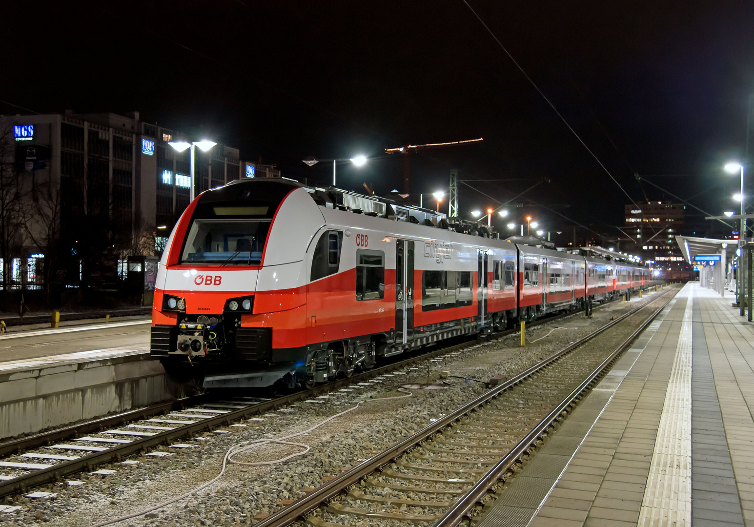 Auf Überführungsfahrt nach Österreich......