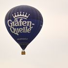 Auf und davon ! Schön so eine Fahrt im Ballon.