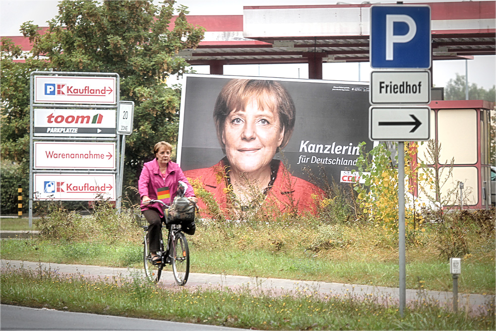 Auf Wahlkampftour...