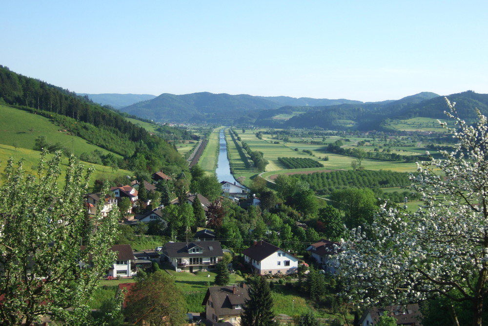 Auf Wanderung im Kinzigtal