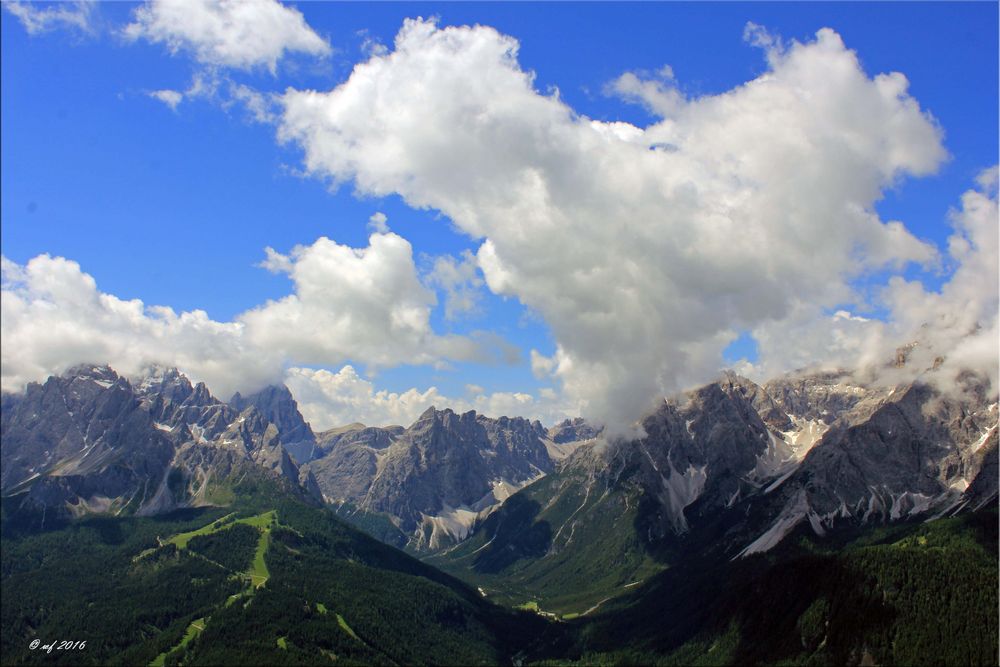 Auf Wolkenhöhe