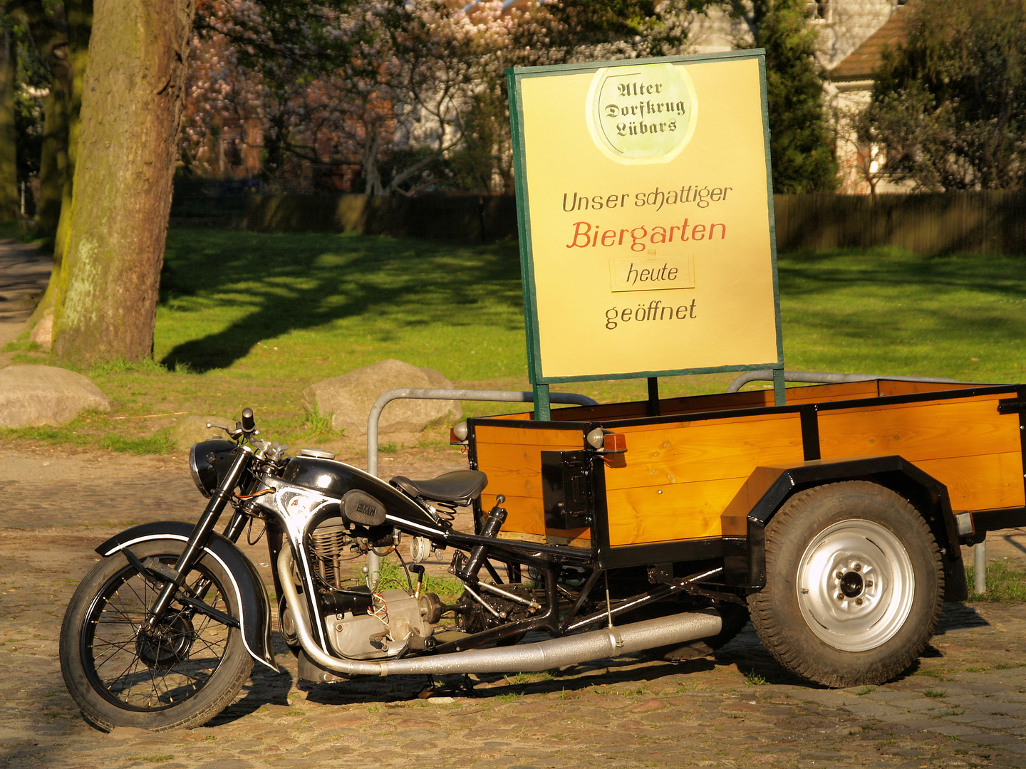 Auf zum Biergarten.