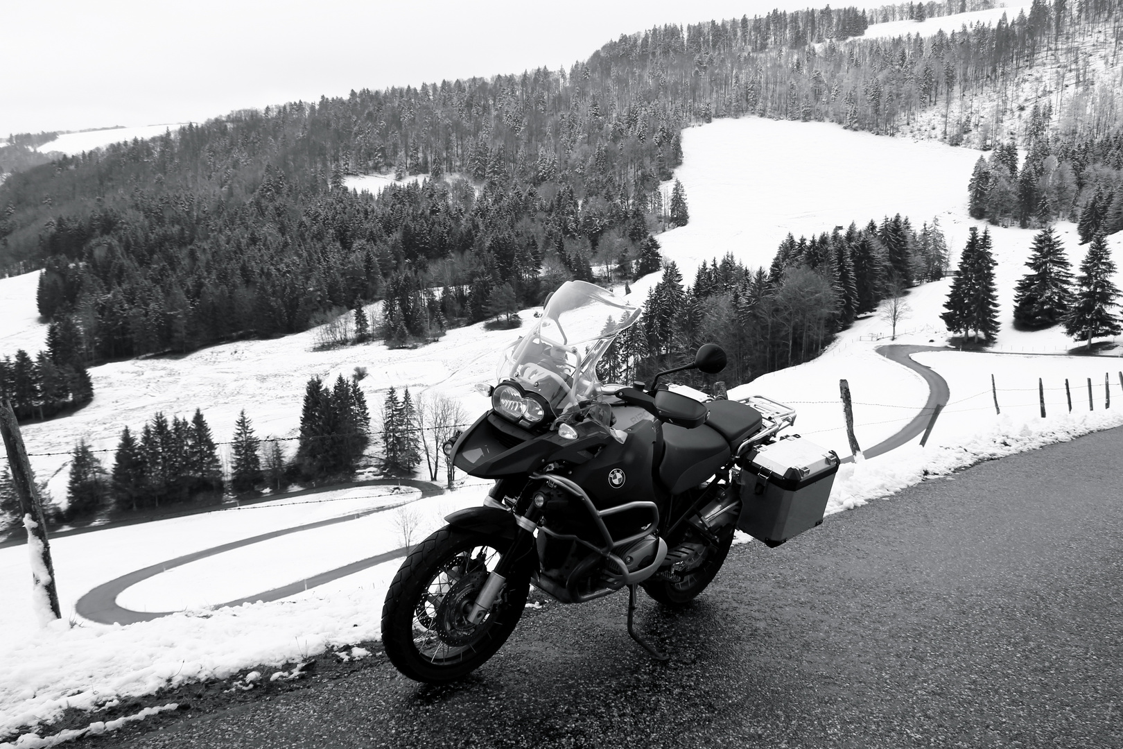 Auf zum Scheltenpass BMW R1200GS Adventure