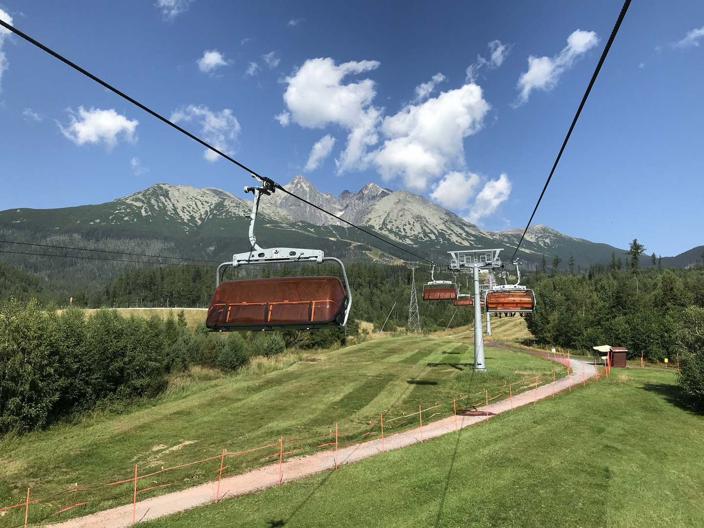 Auf zur Mittelstation am Lomnitzky Stit - Hohe Tatra Hohe Tatra