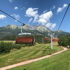 Auf zur Mittelstation am Lomnitzky Stit - Hohe Tatra Hohe Tatra