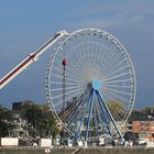 Aufbau der Herbstkirmes 2016