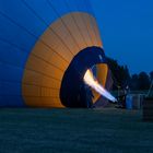 Aufbau zum Ballonglühen 