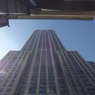 Aufblick vor dem Empire State Building