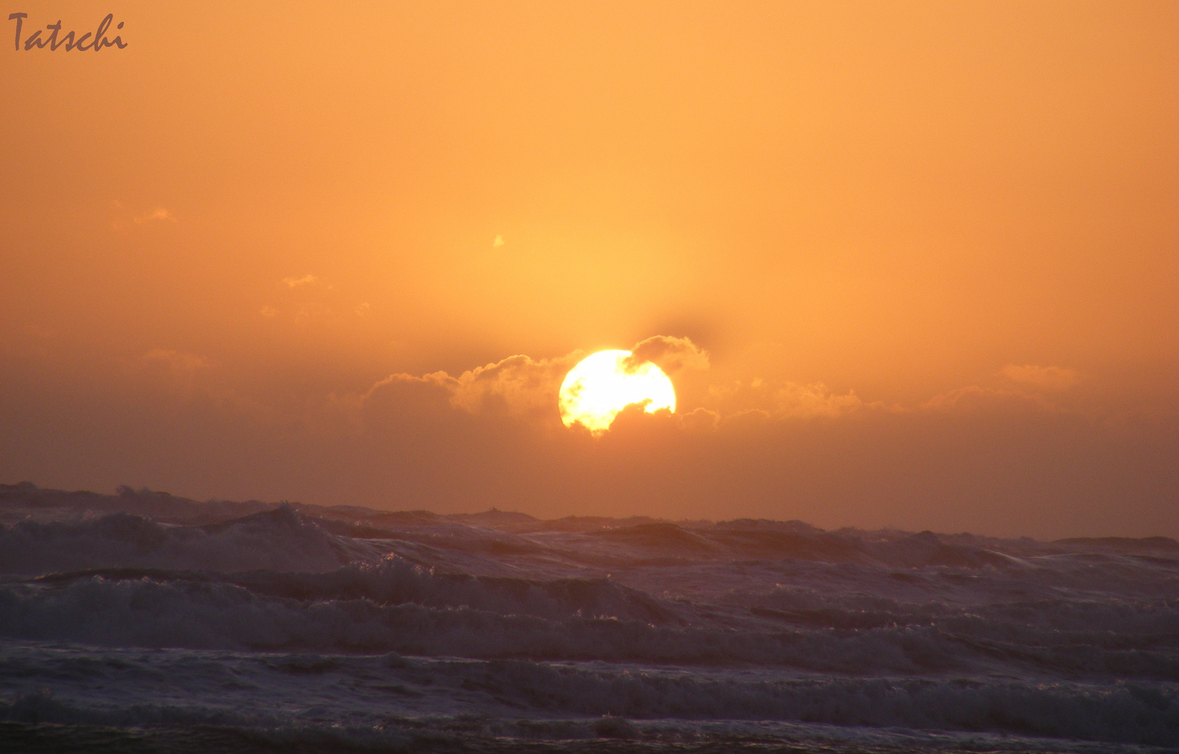 aufbrausendes Meer