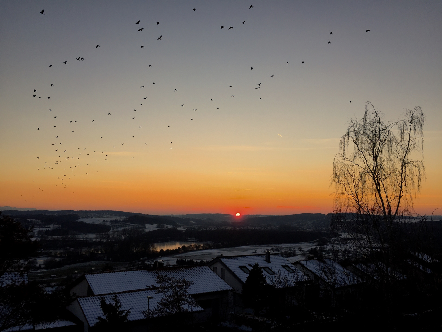 Aufbruchstimmung zur Abendstunde