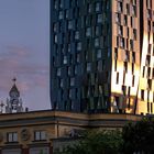 Auferstehungskirche und Tirana Green Tower