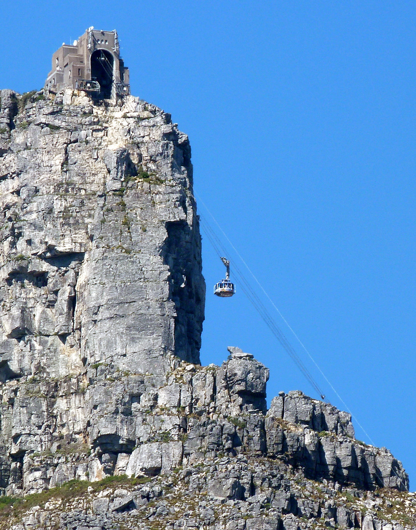 Auffahrt auf den Tafelberg