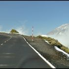 Auffahrt in den Teide Nationalpark