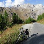 Auffahrt von Val d'Isère auf den Col de l'Iseran