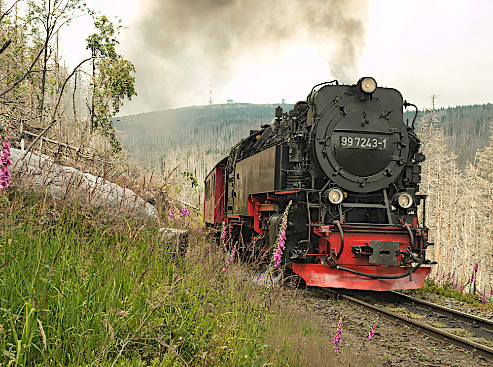 Auffahrt zum Brocken