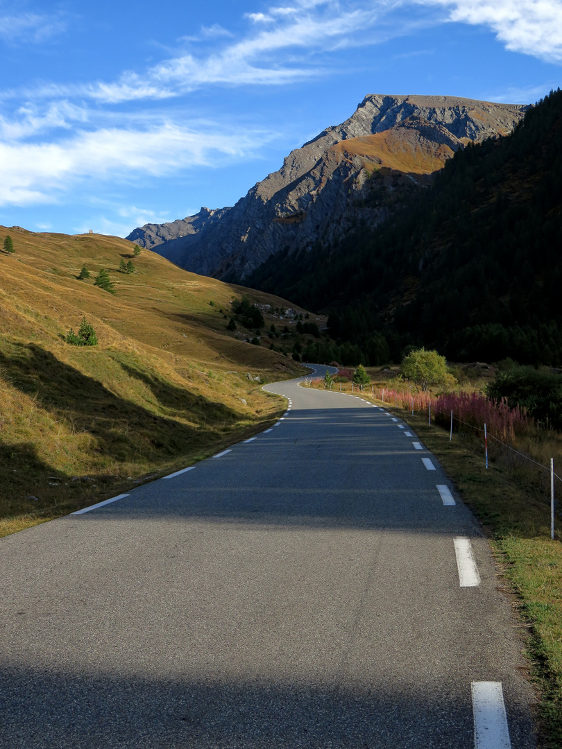 Auffahrt zum Col Agnel