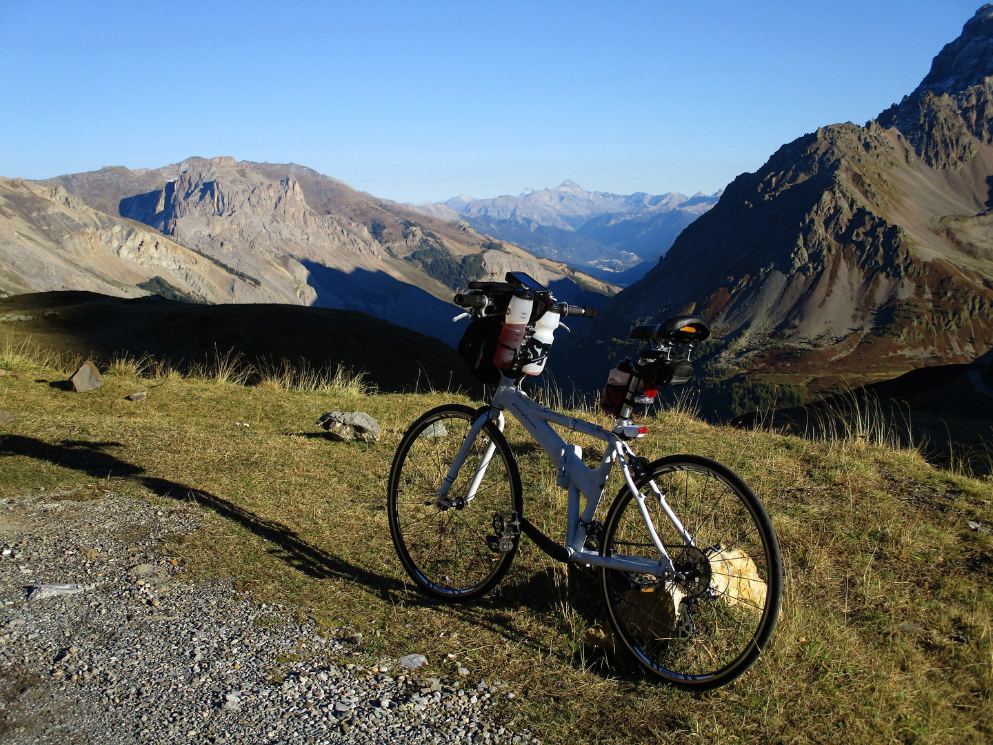 Auffahrt zum Col du Galibier