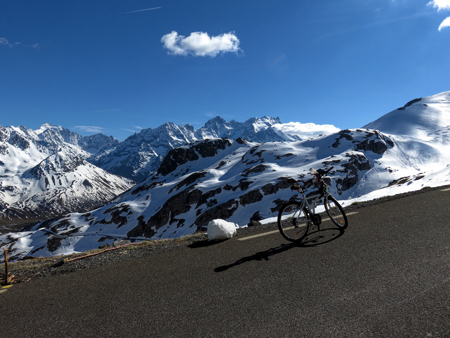 Auffahrt zum Col du Galibier