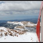 Auffahrt zum Pikes Peak