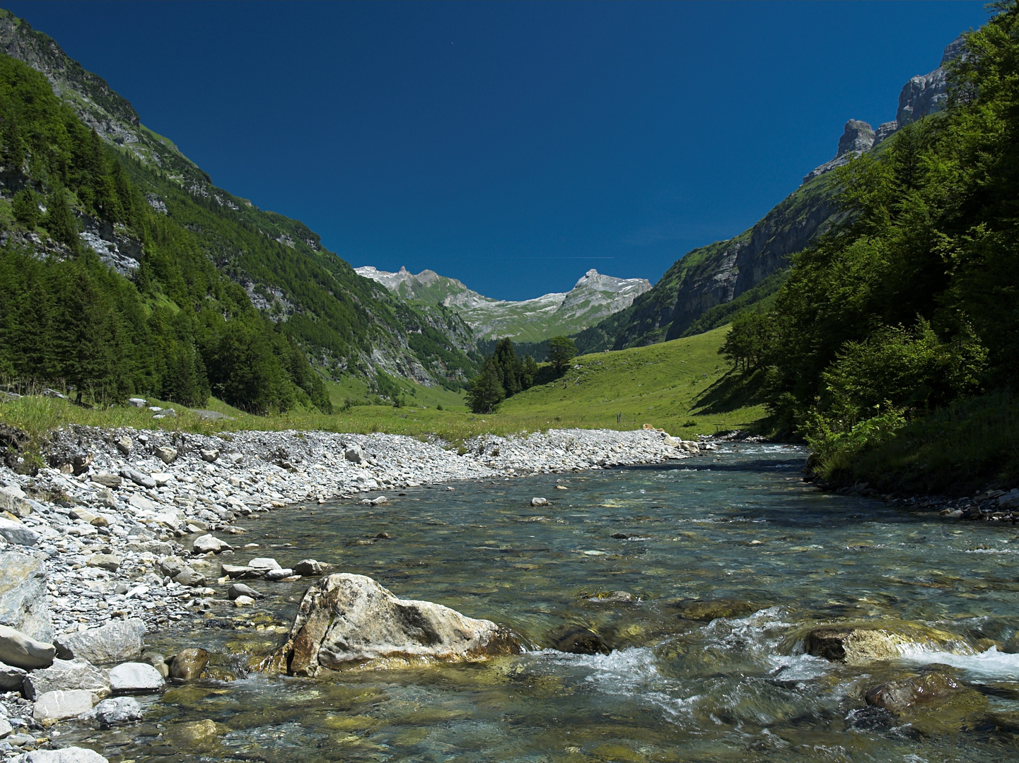 Auffahrt zur Engstlenalp (1834 m ü. M.)