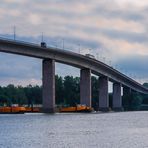 Auffahrt zur Köhlbrandbrücke