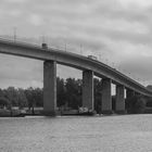 Auffahrt zur Köhlbrandbrücke sw