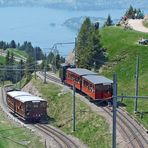 Auffahrtsdampf auf der Rigi