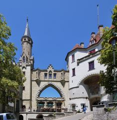 Aufgang zum Schloss